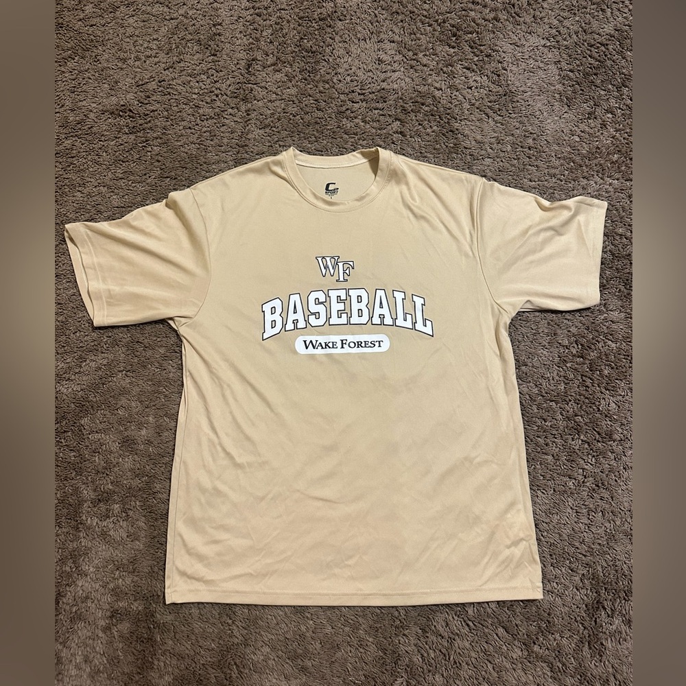 Vintage NCAA Louisville Slugger Wake Forest “baseball” shirt 00s size large